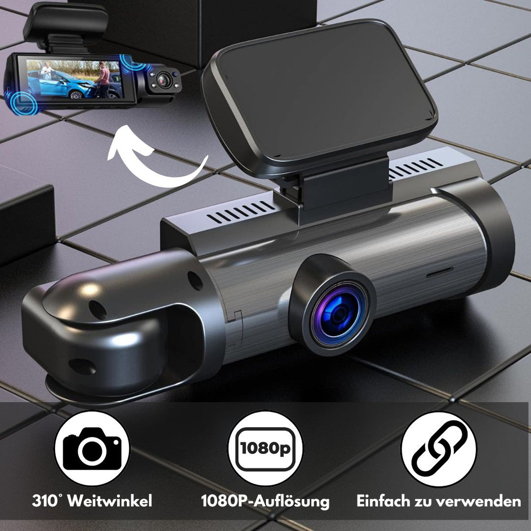 AutoPulseX - 4K Dash-Cam zur sicheren Überwachung für dein Auto