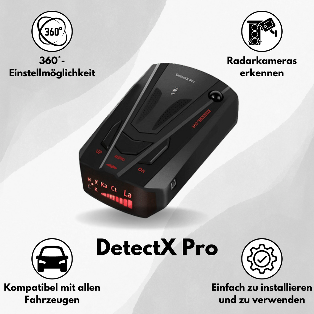 DetectX Pro - Radarkamera-Detektor