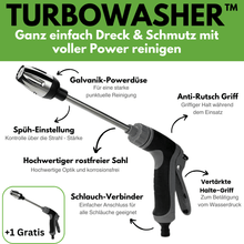 Lade das Bild in den Galerie-Viewer, Turbowasher™ - Power-Hochdruckreiniger für jeden Gartenschlauch - Sonderaktion 1+1 Gratis
